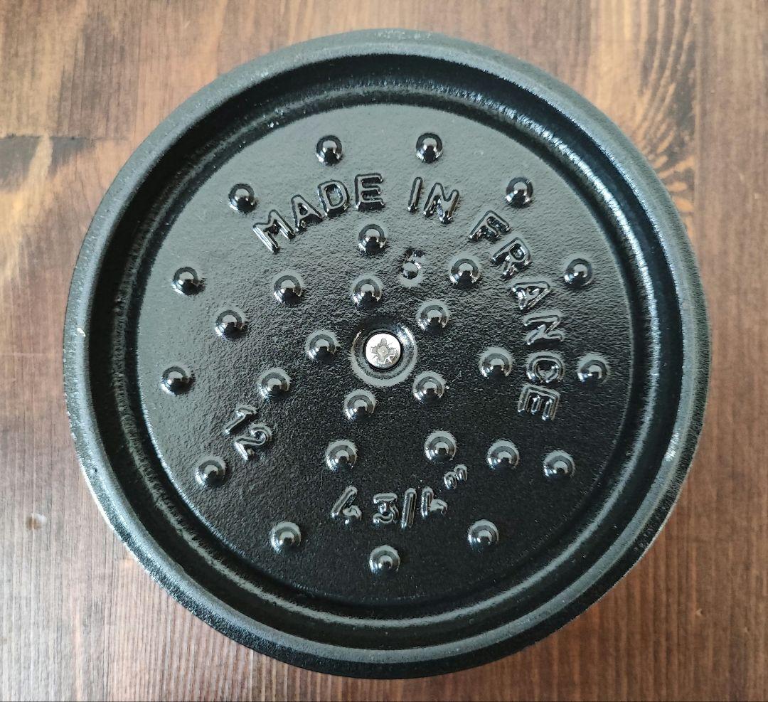 staub ピコ ココット ラウンド 12 グレー