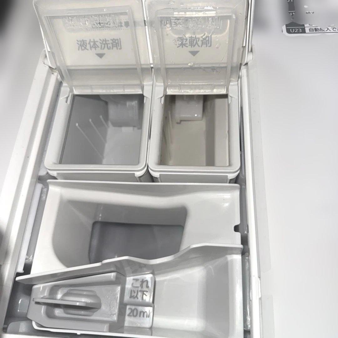 美品 パナソニック ドラム式洗濯乾燥機 ドラム 洗濯機 NA-VX800BL-W