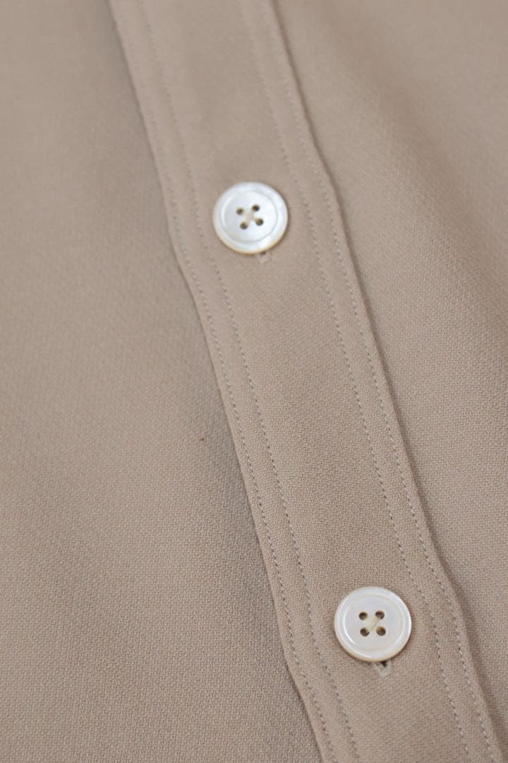 AURALEE HARD TWIST W BARATHEA SHIRTS　1