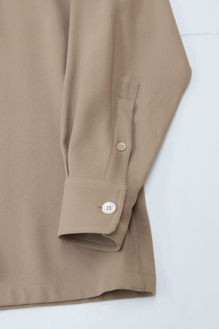 AURALEE HARD TWIST W BARATHEA SHIRTS　1