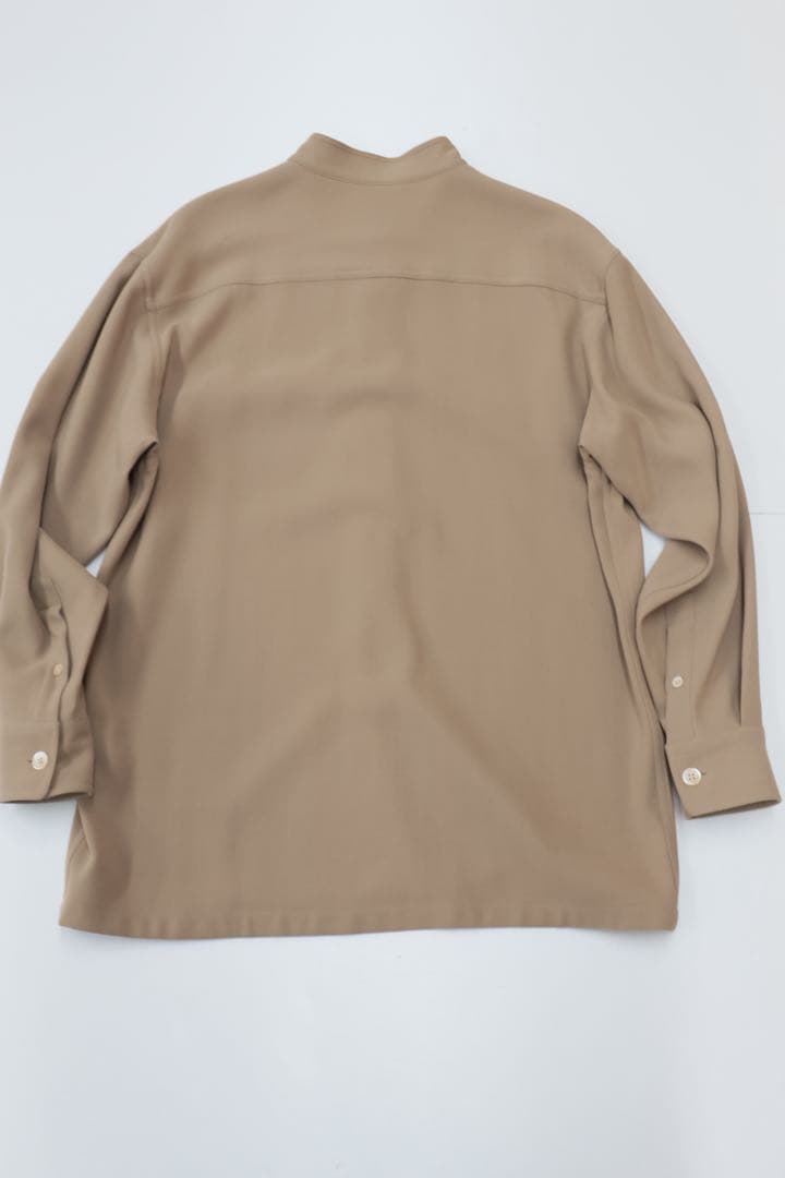 AURALEE HARD TWIST W BARATHEA SHIRTS　1