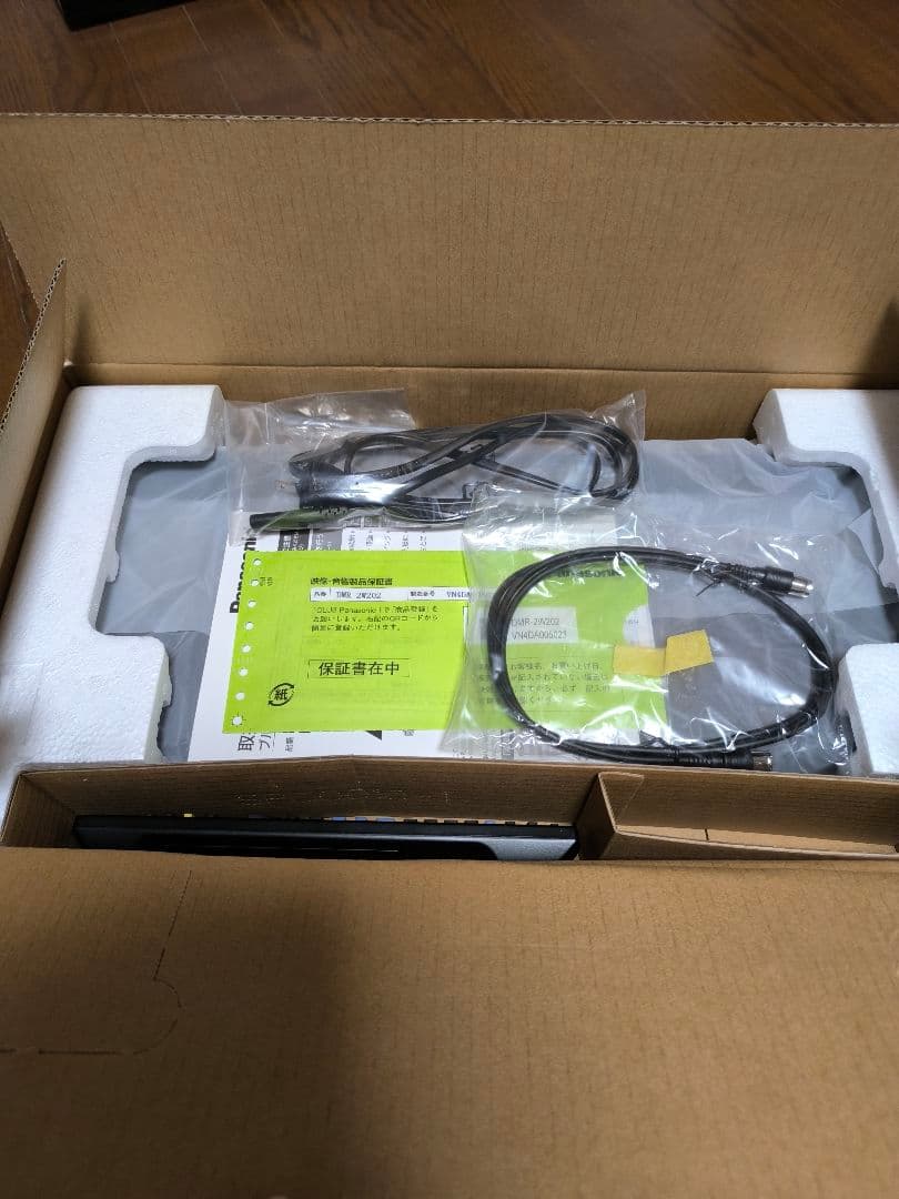 Panasonic DMR-2W202 ブルーレイレコーダー 2024年製