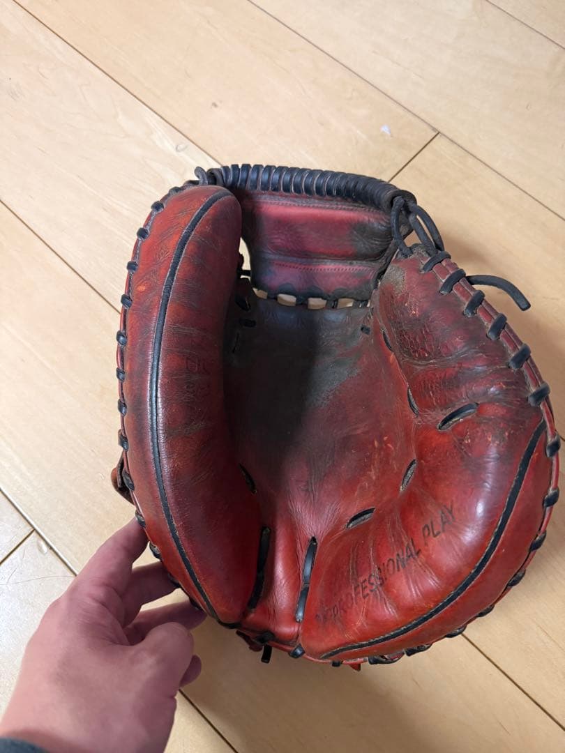 ハタケヤマ　オーダー購入　硬式野球キャッチャーミット