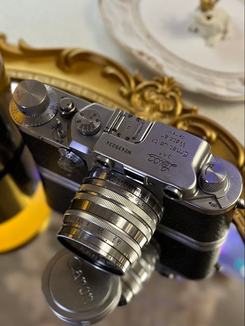 Leica IIIc バルナックライカ Canon 50mm f1.8付き