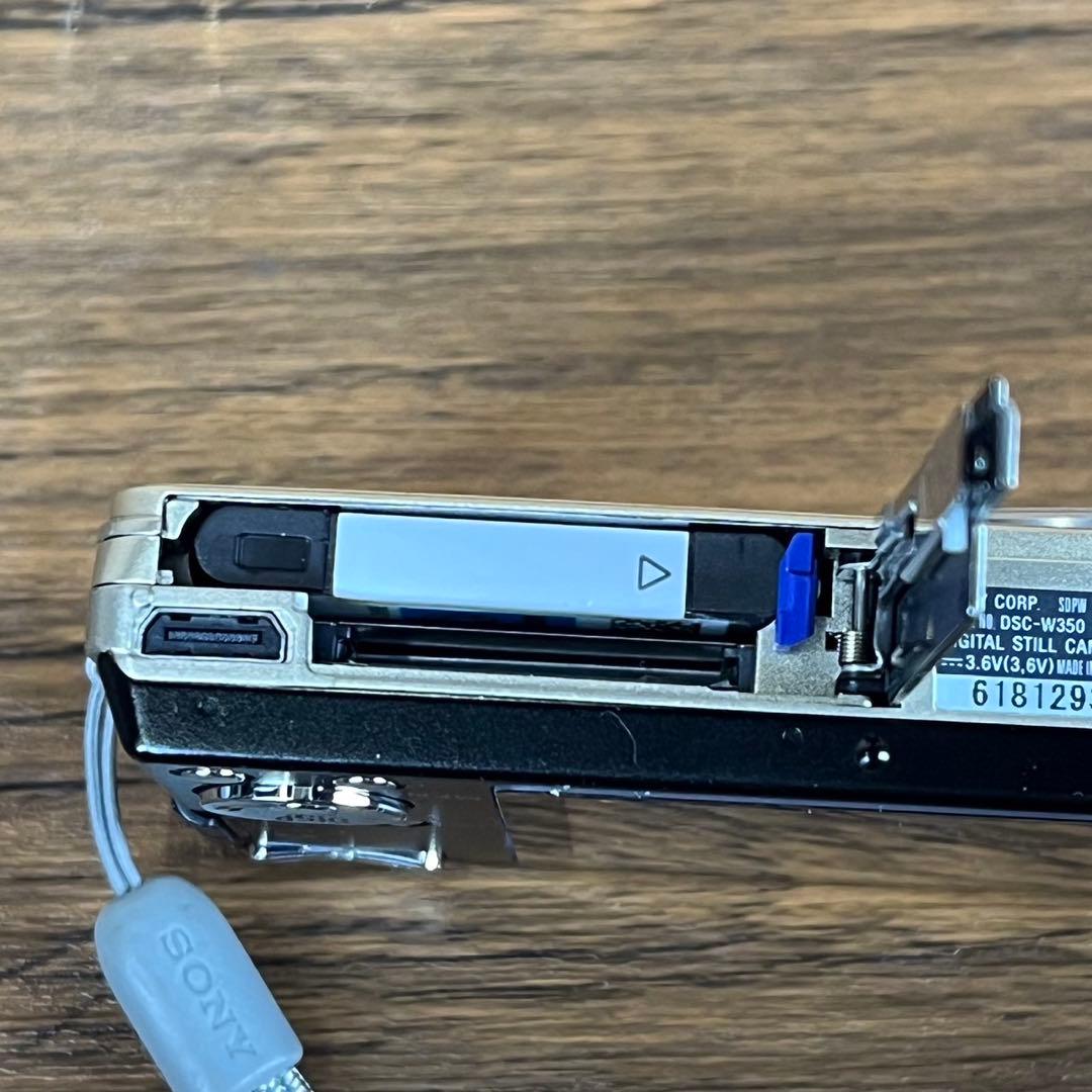 【匿名発送】SONY Cyber-shot DSC-W350 デジカメ　充電器付