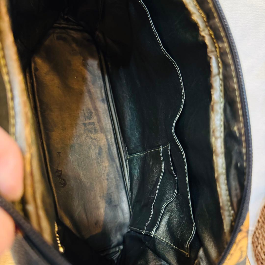 激レア PARTY-PARTY　ディズニー　ミッキー　ハンドバッグ 牛革