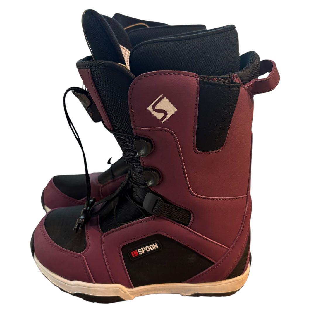 美品　SPOON (スプーン)22.5- 23cm レディーススノーボードブーツ