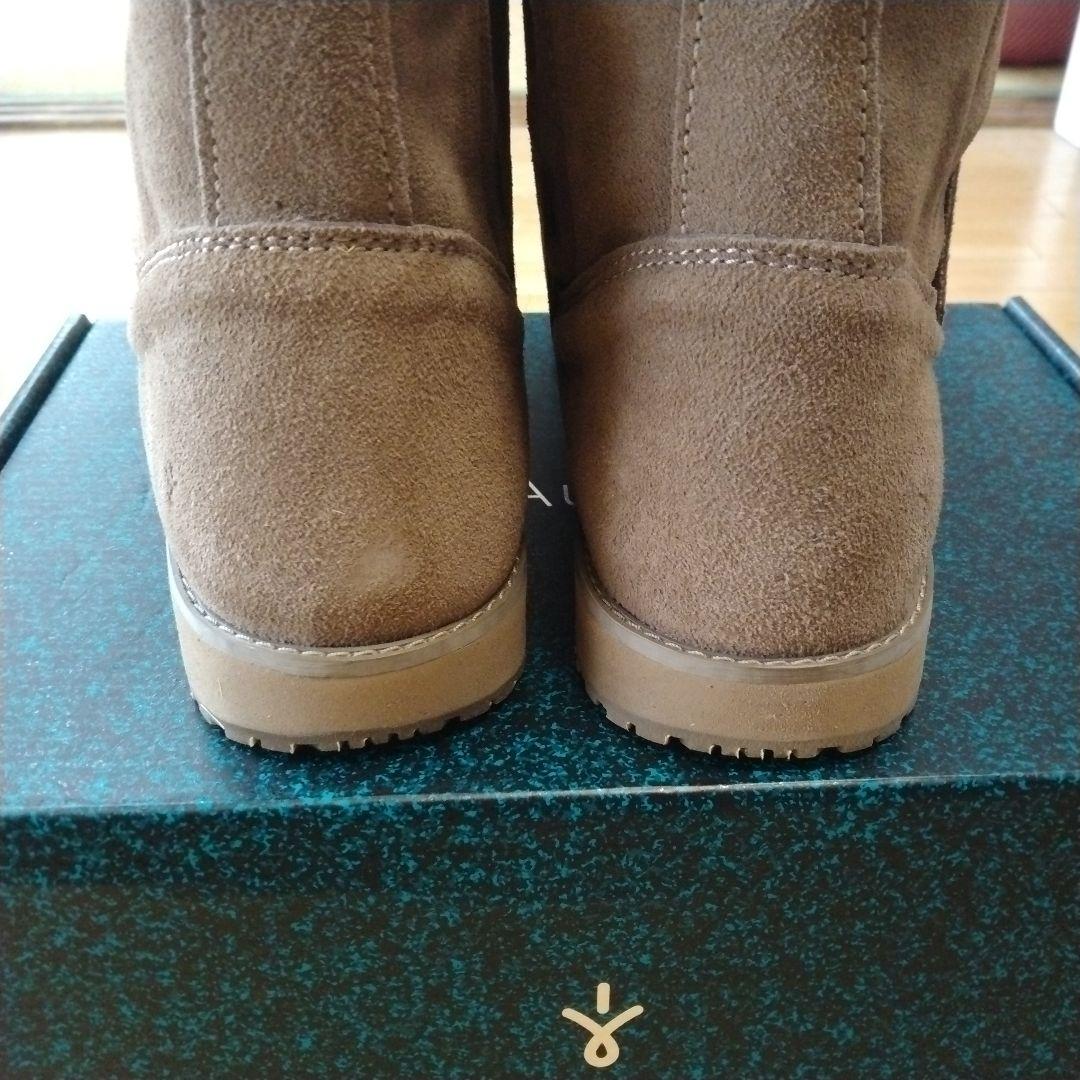 【未使用品】EMU Australia ムートンサイドゴアブーツ 25cm