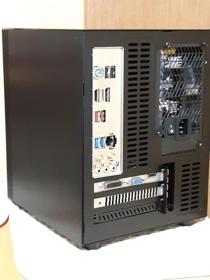 自作PC　Ryzen7 1700・8GB・256GB・GTX650Ti