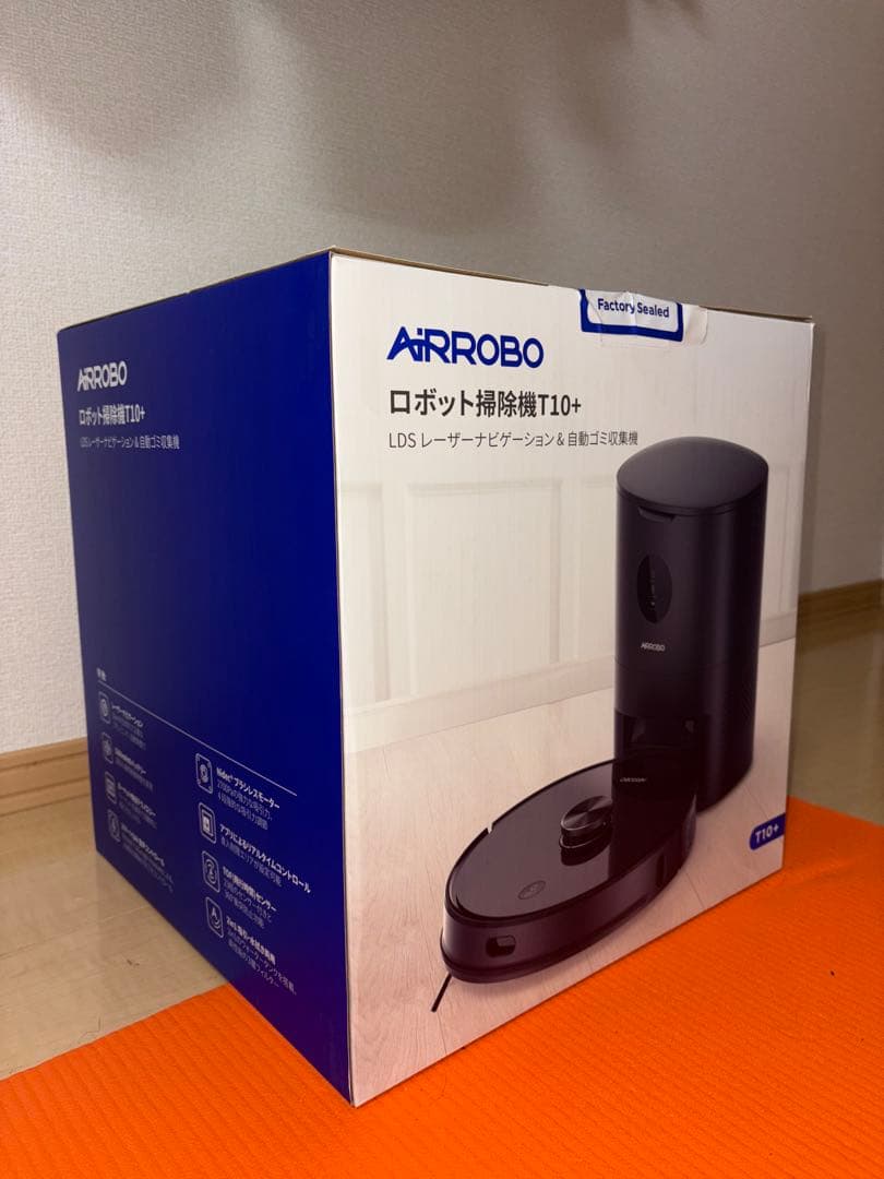 新品未開封　AiRROBO ロボット掃除機 T10+