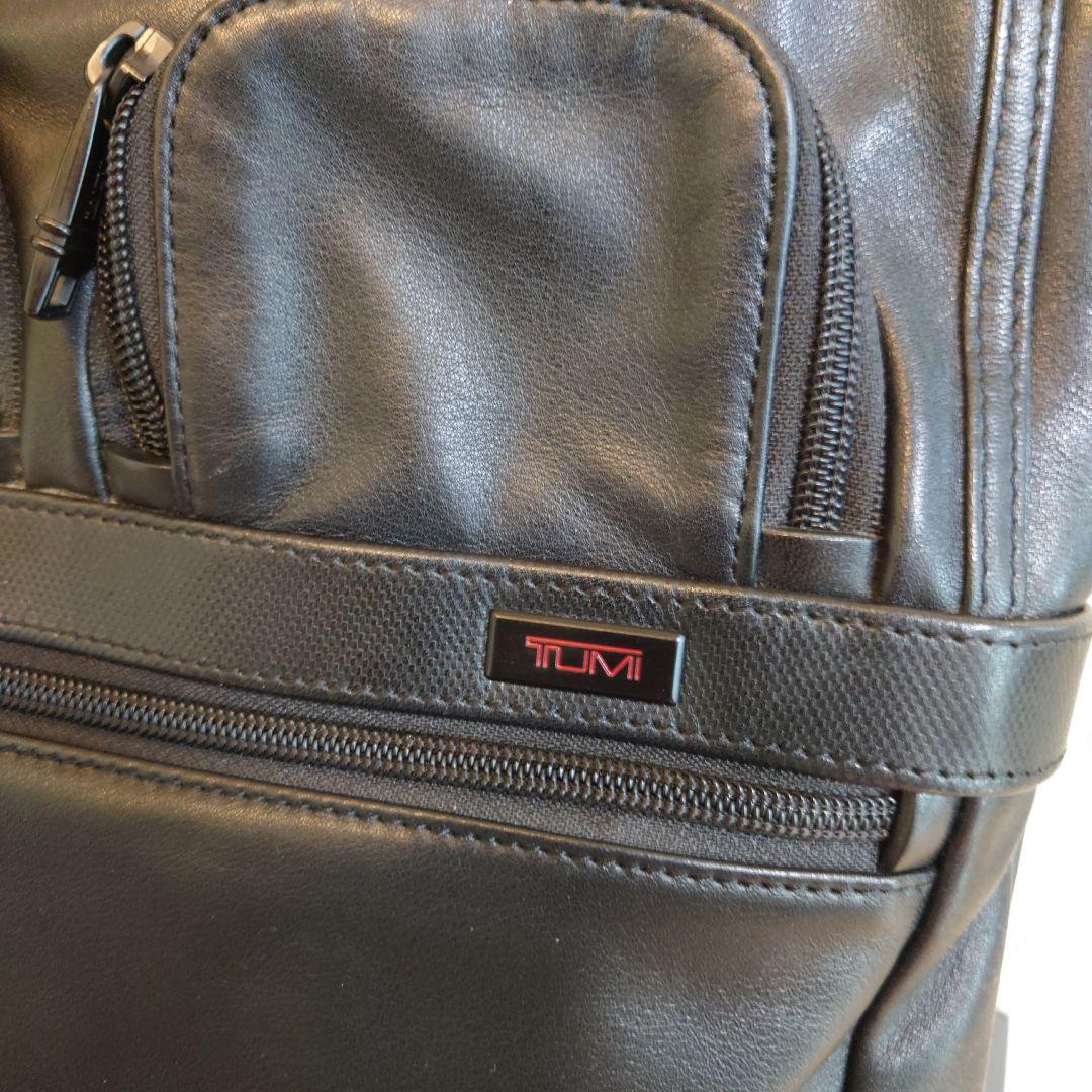 【美品】TUMI ALPHA2 96114D2 ブラック ビジネスバッグ