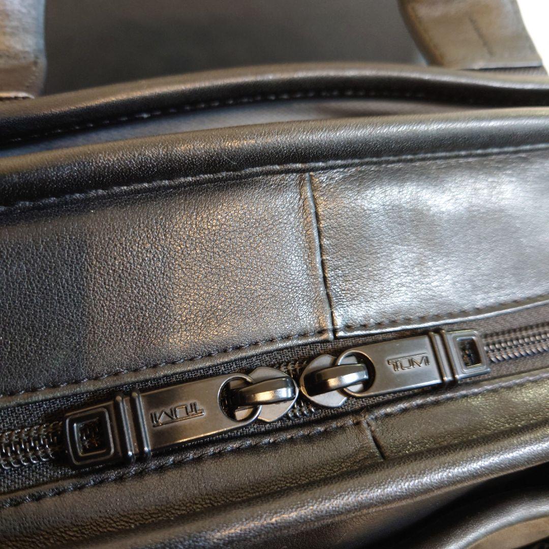 【美品】TUMI ALPHA2 96114D2 ブラック ビジネスバッグ