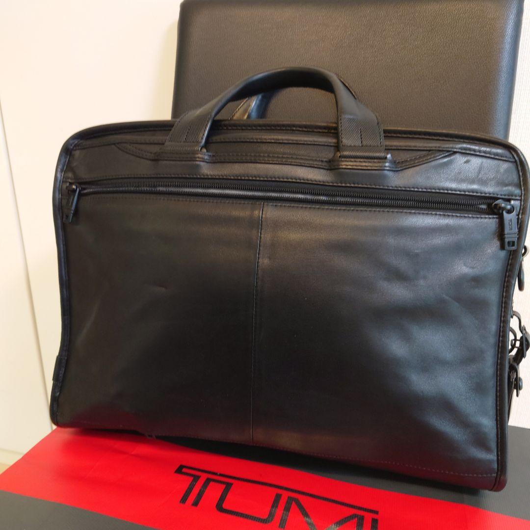 【美品】TUMI ALPHA2 96114D2 ブラック ビジネスバッグ