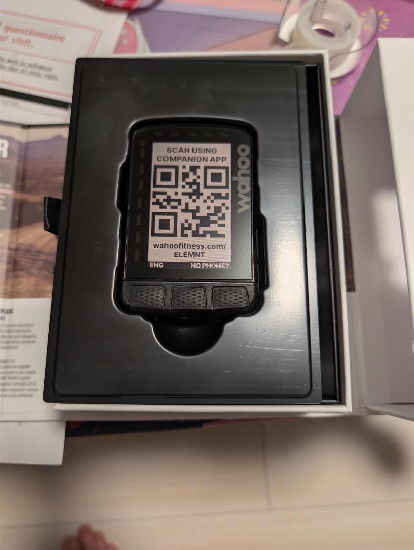 wahoo ELEMNT ROAM V2 GPS サイクルコンピューター本体