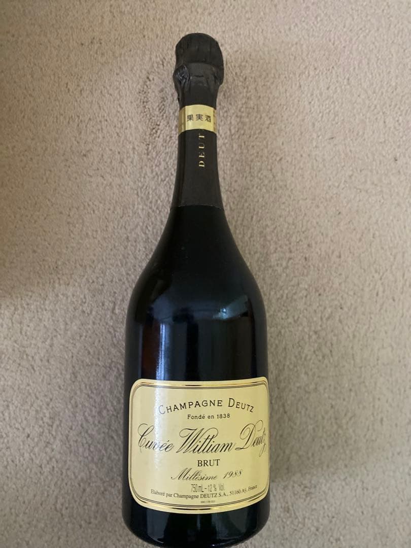 その他 Champagne William Deutz Brut 1988 750ml
