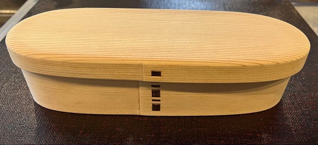 柴田慶信商店　長手弁当箱中深型　三越英国展　限定