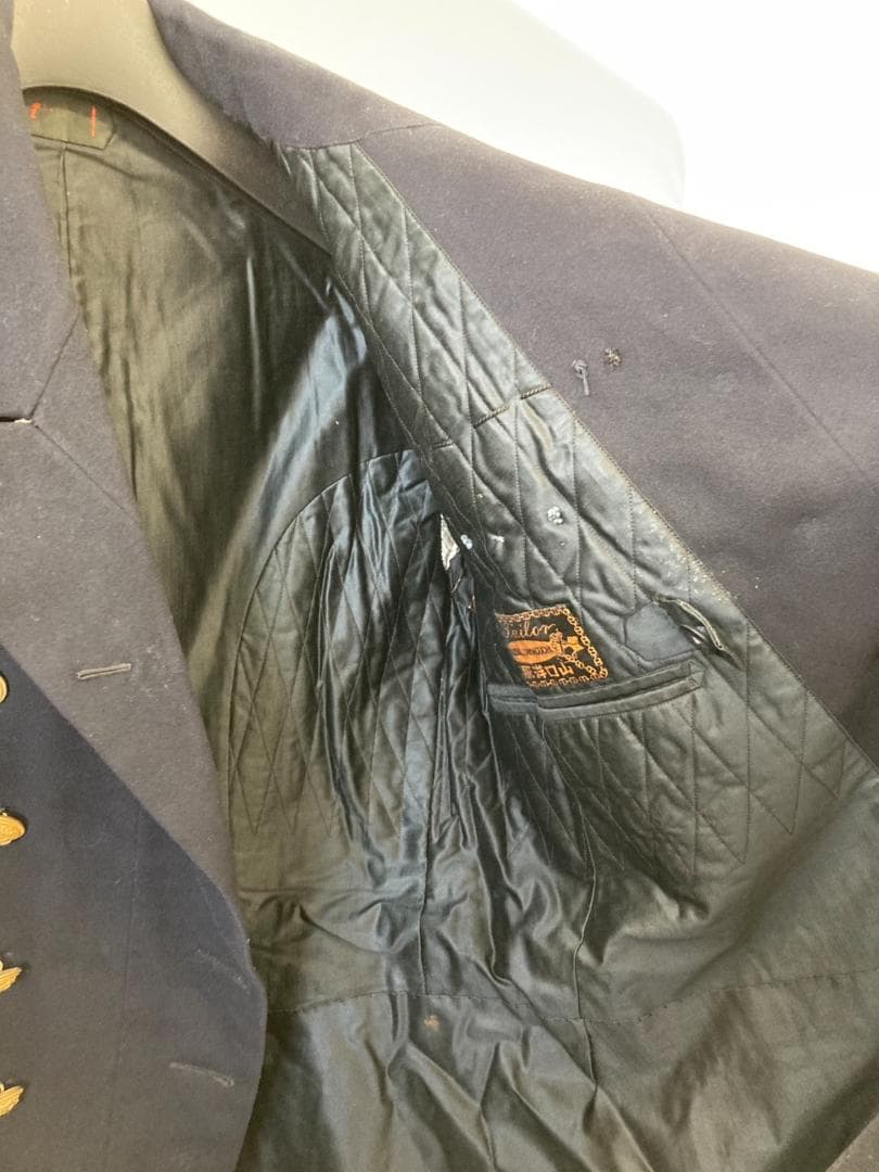 うぶ物 希少 大日本帝国海軍 大礼服 大礼帽 肩章 勲章各種