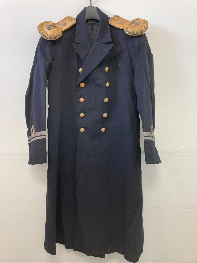 うぶ物 希少 大日本帝国海軍 大礼服 大礼帽 肩章 勲章各種