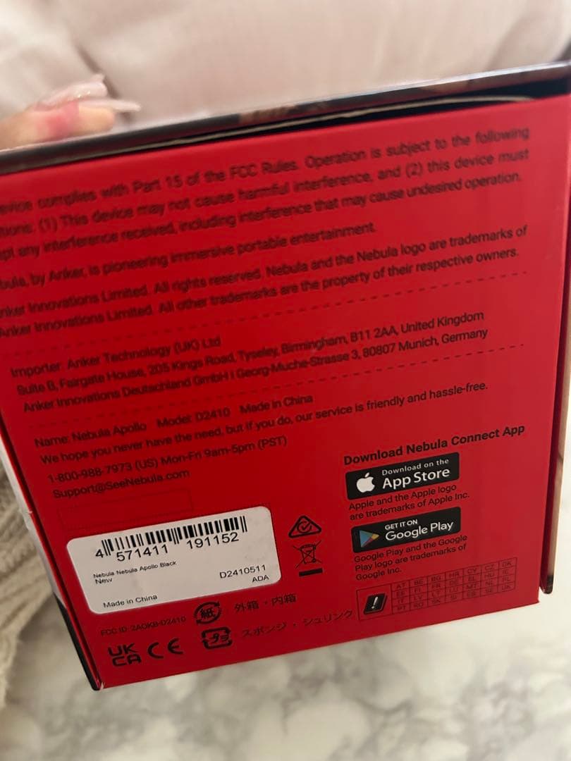 プロジェクター Anker NEBULA APOLLO BLACK