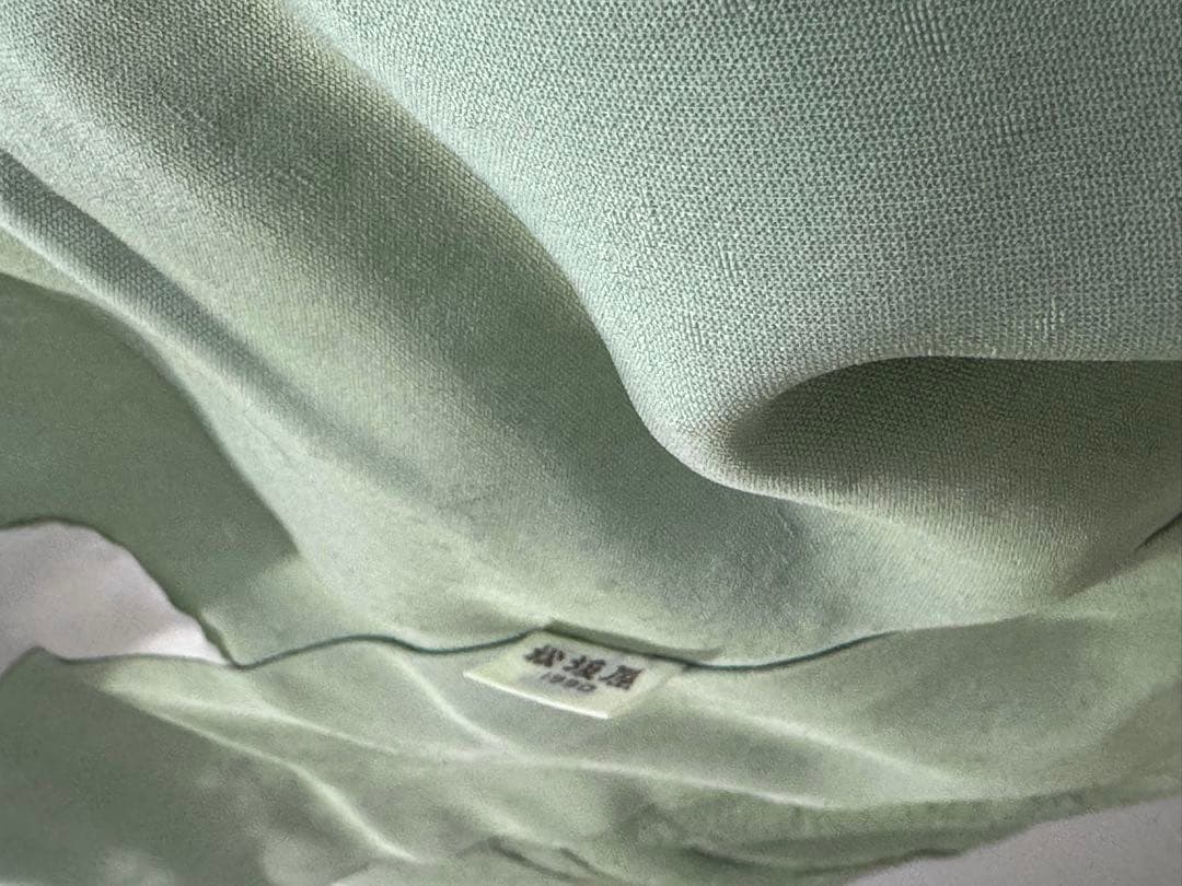 ＜松坂屋＞扱い　辻が花模様織り出し色無地着物