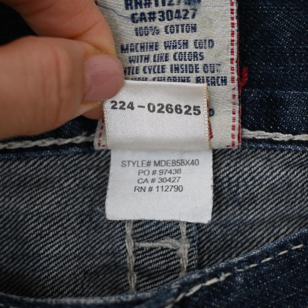 TRUE RELIGION 00s ブーツカット Y2K ジーンズ 48191*