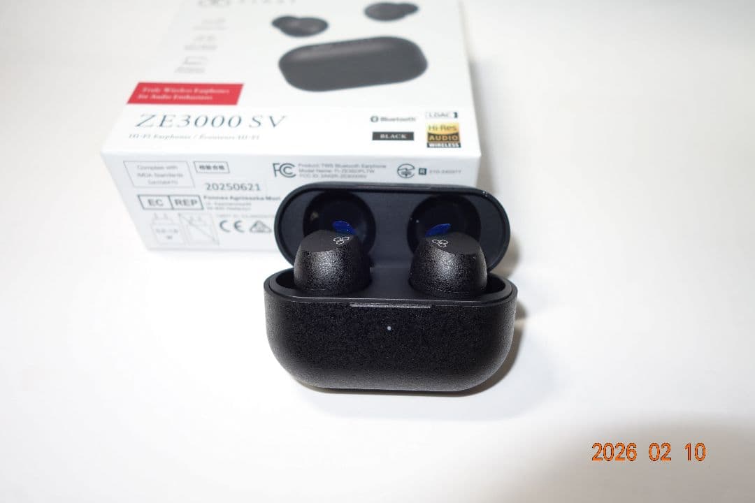 ​【極美品】final ZE3000 SV ブラック｜LDAC・ノイキャン対応