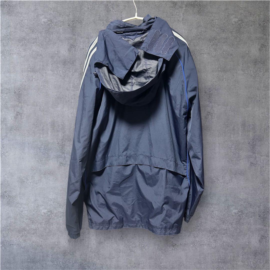 レア❗️【00s adidas】CHELSEA FC ロゴ刺繍ナイロンパーカー