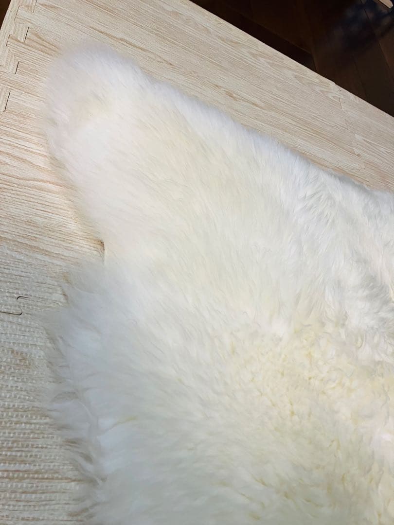 特大　ニチロムートン　ラグ　nichiro NICHIRO ラグマット　羊毛皮