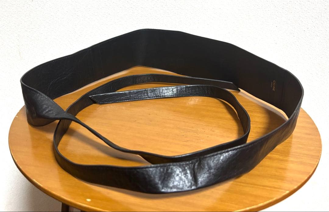 美品 CELINE セリーヌ　レザー ベルト