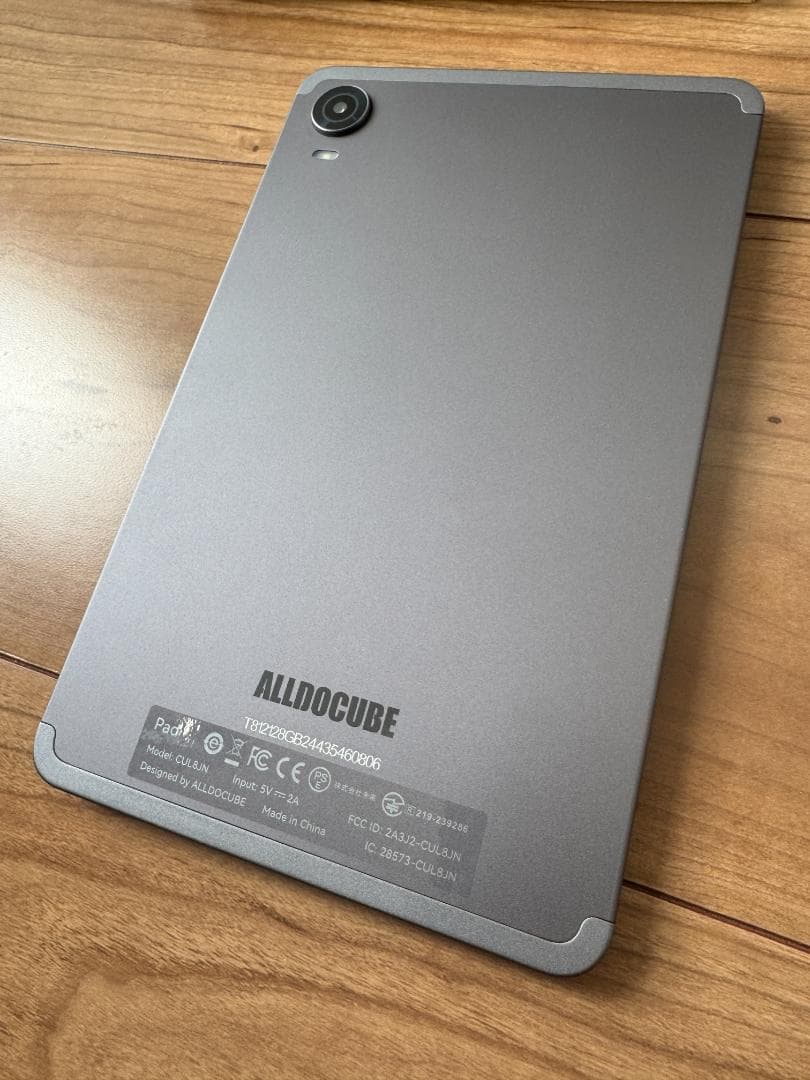 【美品】ALLDOCUBE iPlay60 mini pro フィルム＆ケース付