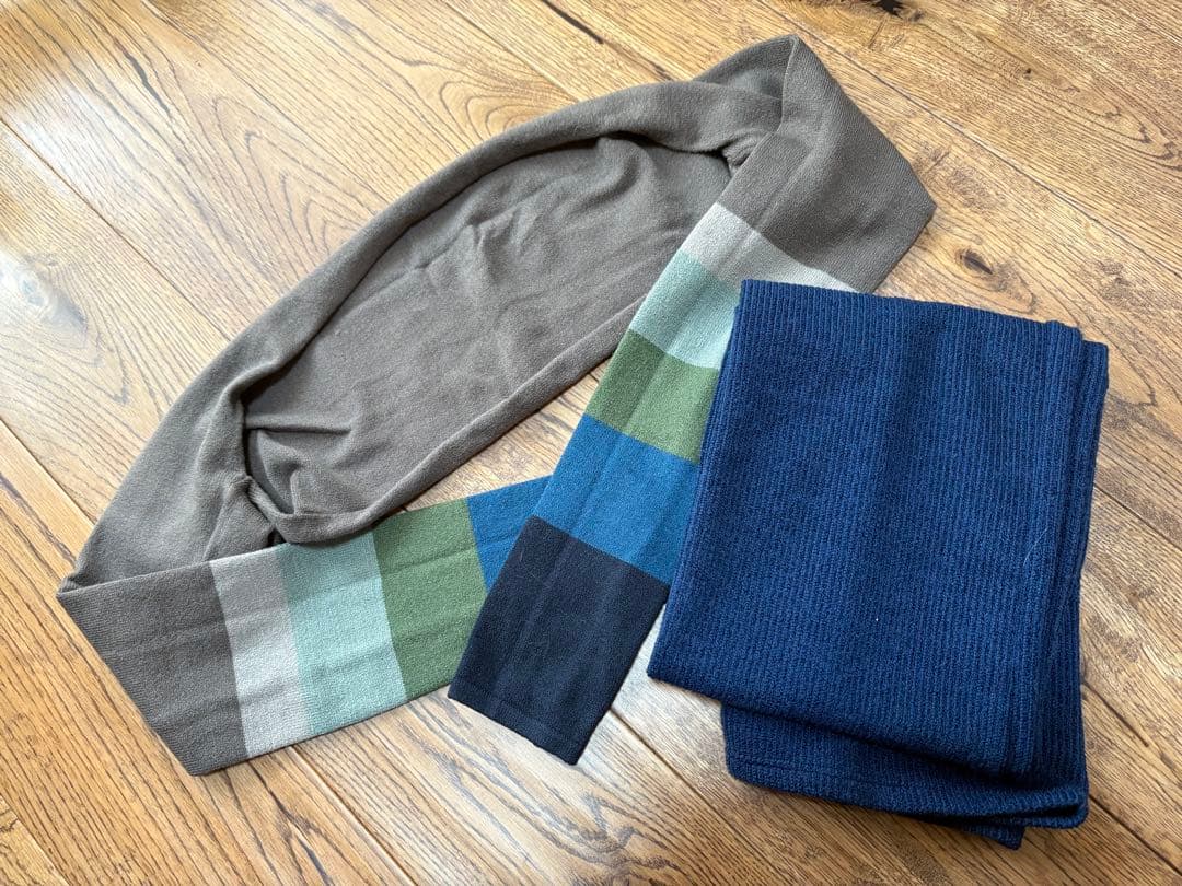 ルビアネイビーレッグウォーマーSとサンシャアームウォーマー