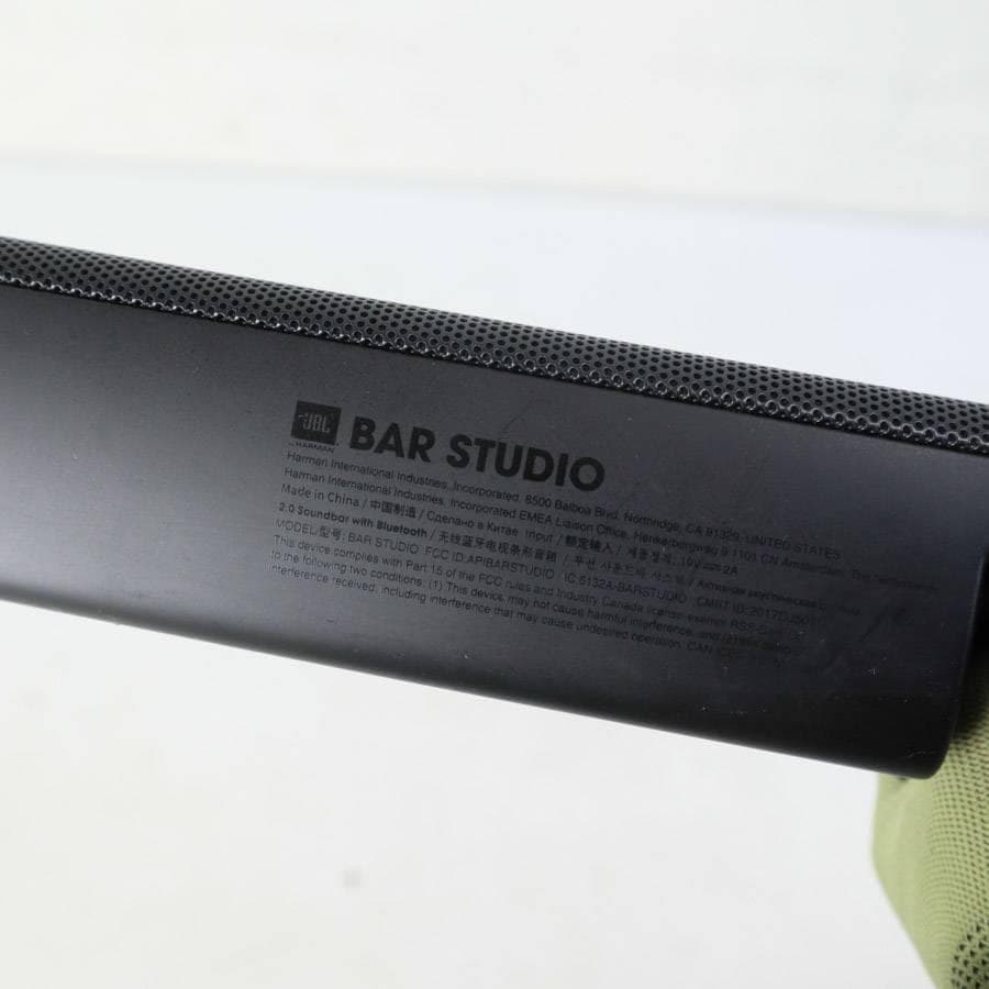 JBL BAR STUDIO 2.0 オールインワン サウンドバー リモ欠品
