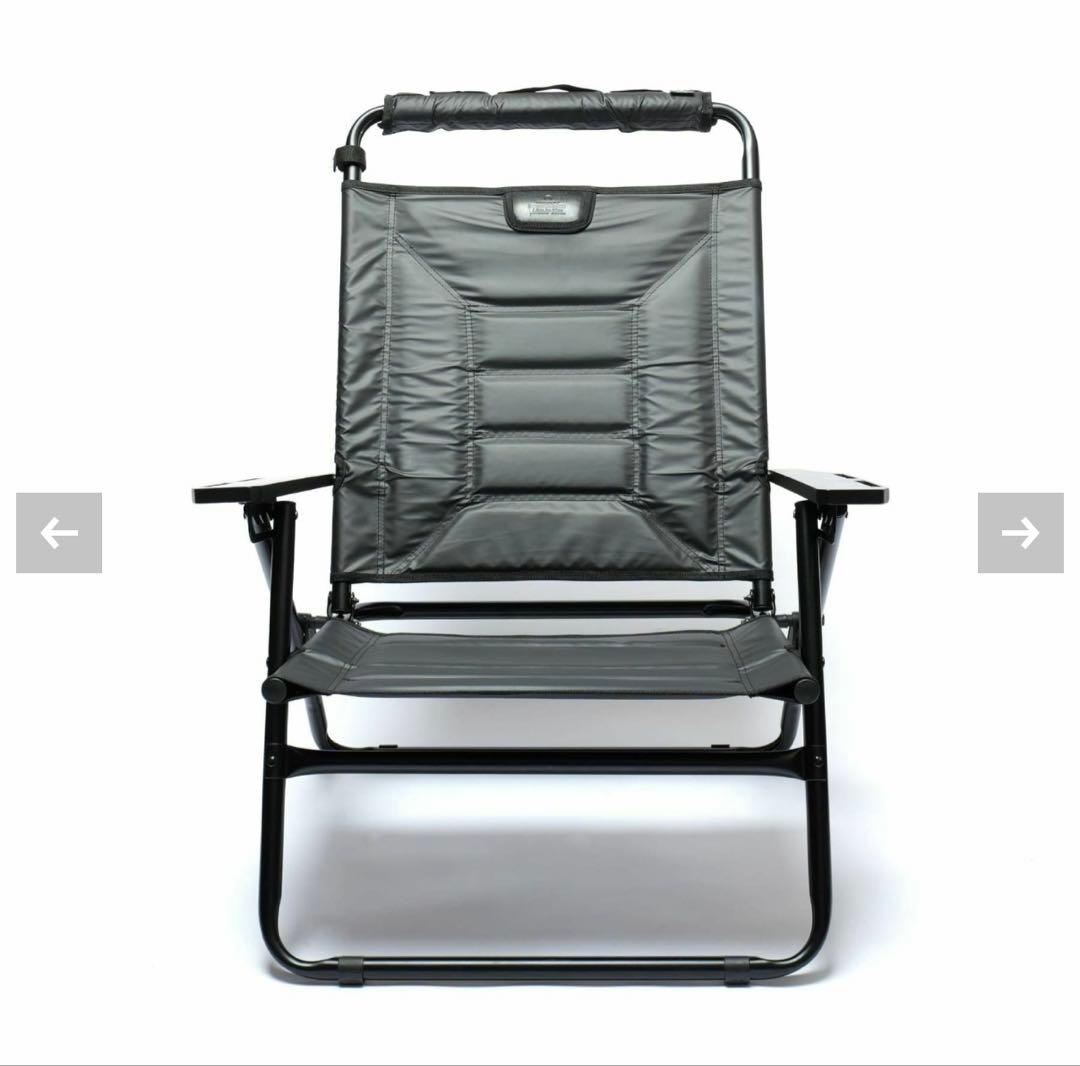 AS2OV　ハイバックリクライニング　ローバーチェア　オールブラック