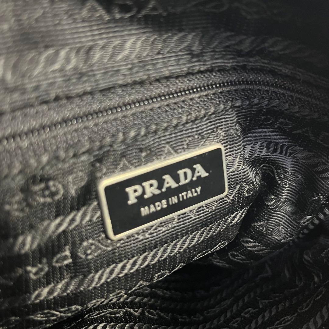 専用　訳あり　プラダ　PRADA ナイロンショルダーバッグ ブラック