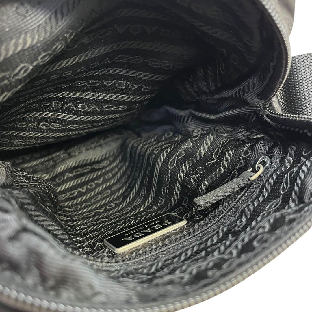 専用　訳あり　プラダ　PRADA ナイロンショルダーバッグ ブラック