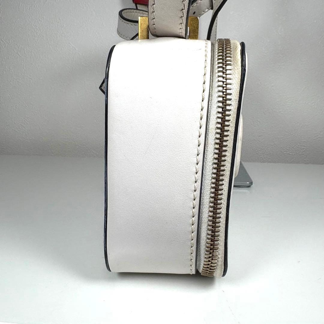 VALENTINO シグネチャー Vロゴ レザーショルダーバッグ カメラバッグ