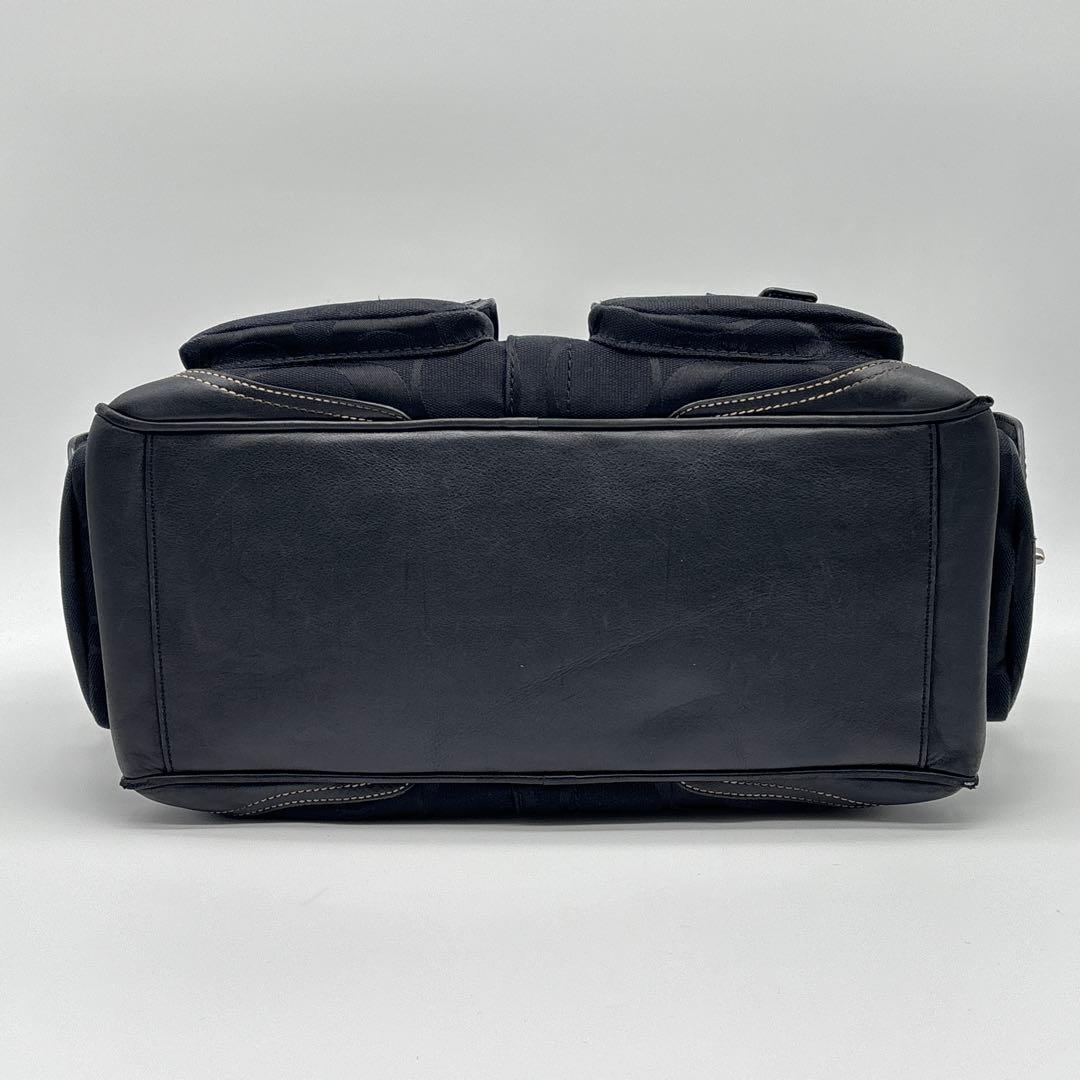 バッグ COACH VINTAGE Gallery Pocket Satchel Bag