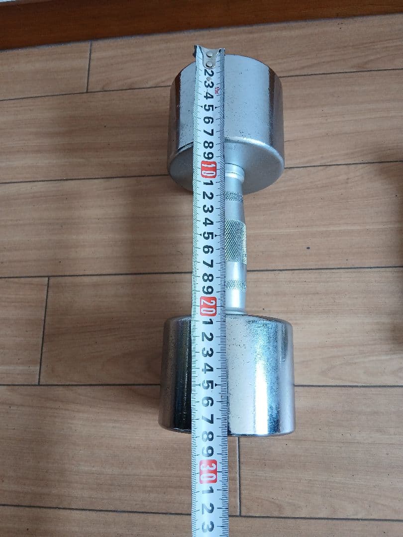 クロムダンベルセット1kg～10kgペア　計110kg