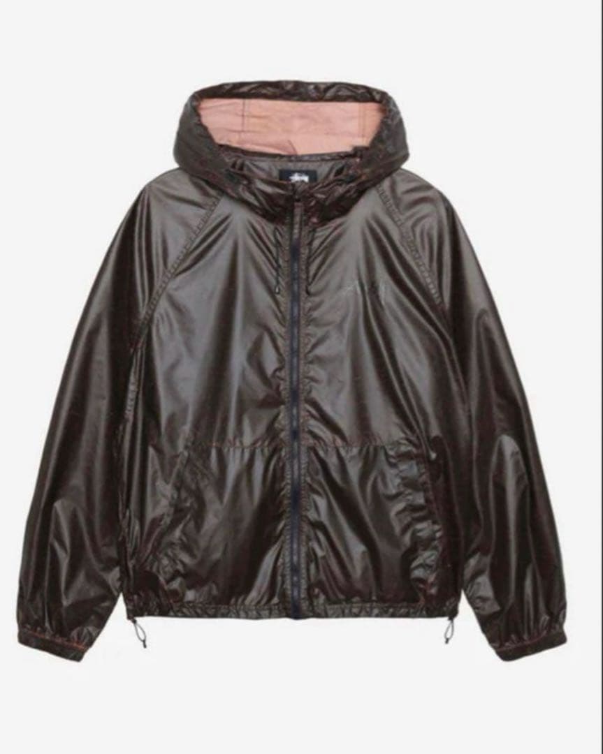 ジャケット・アウター Stussy 24AW BEACH SHELL CRACKED RIPSTOP