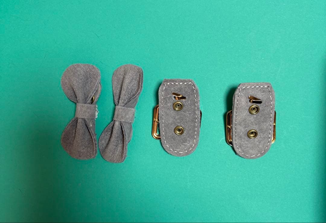 UGGのグレー サイズ38靴 新品未使用ファと2点着け変え