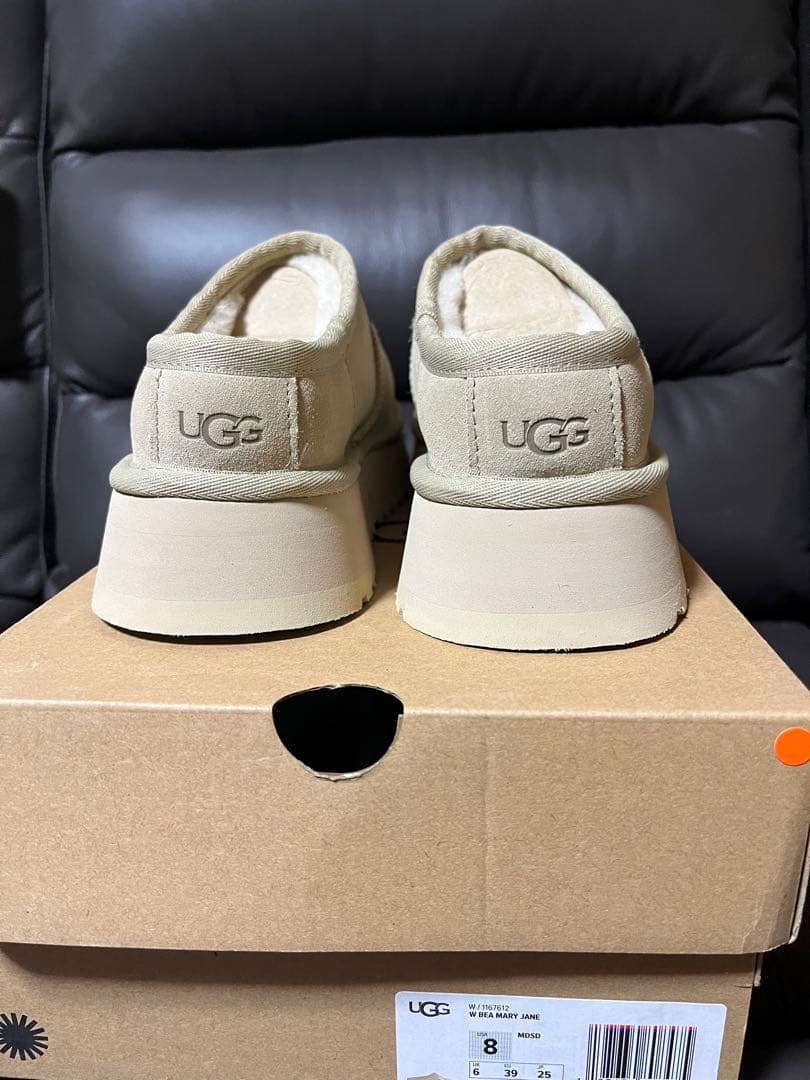 UGG Bea Mary Jane 23cm アグ　メリージェーン　ベージュ