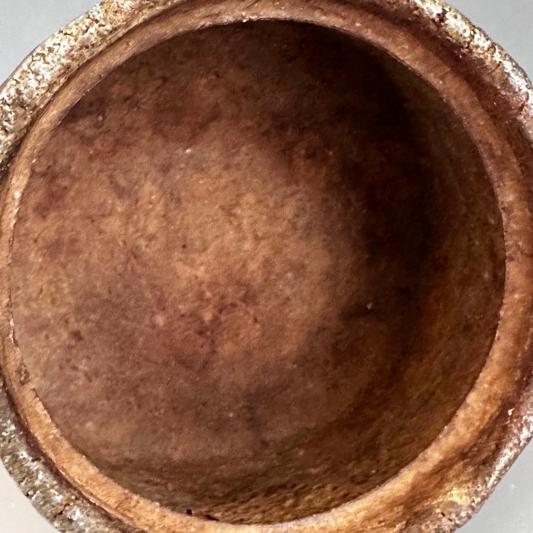 煎茶道具　備前焼　宝瓶　森宝山　陶芸　急須　骨董　アンティーク　煎茶器