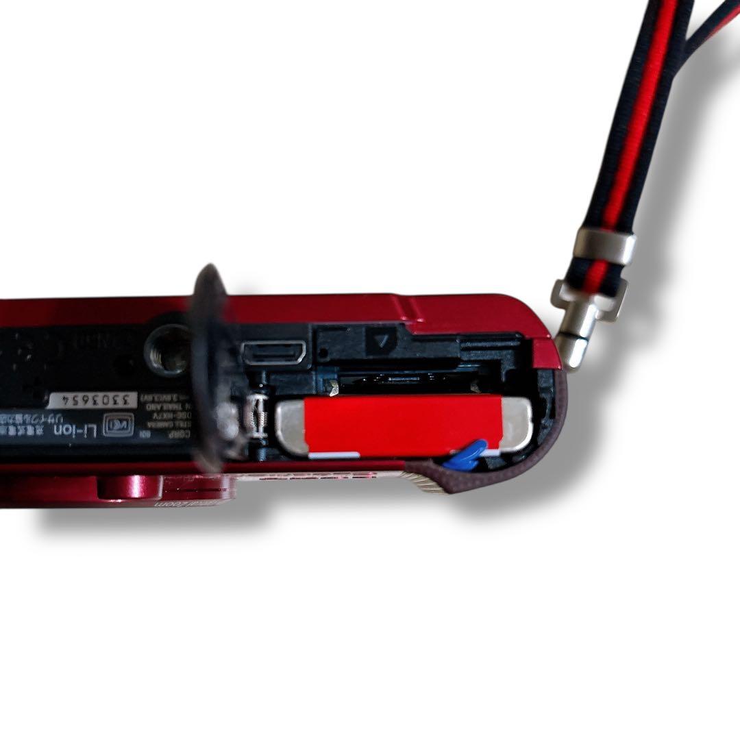 SONY サイバーショット DSC-HX7V レッド 赤 コンデジ デジカメ