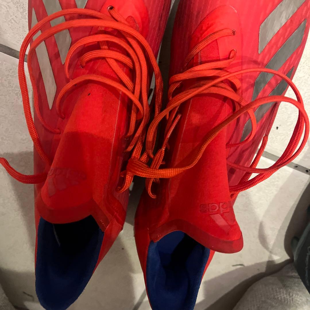 adidas アディダスX18.2 HGソール　1度使用のみ　サイズ27.0