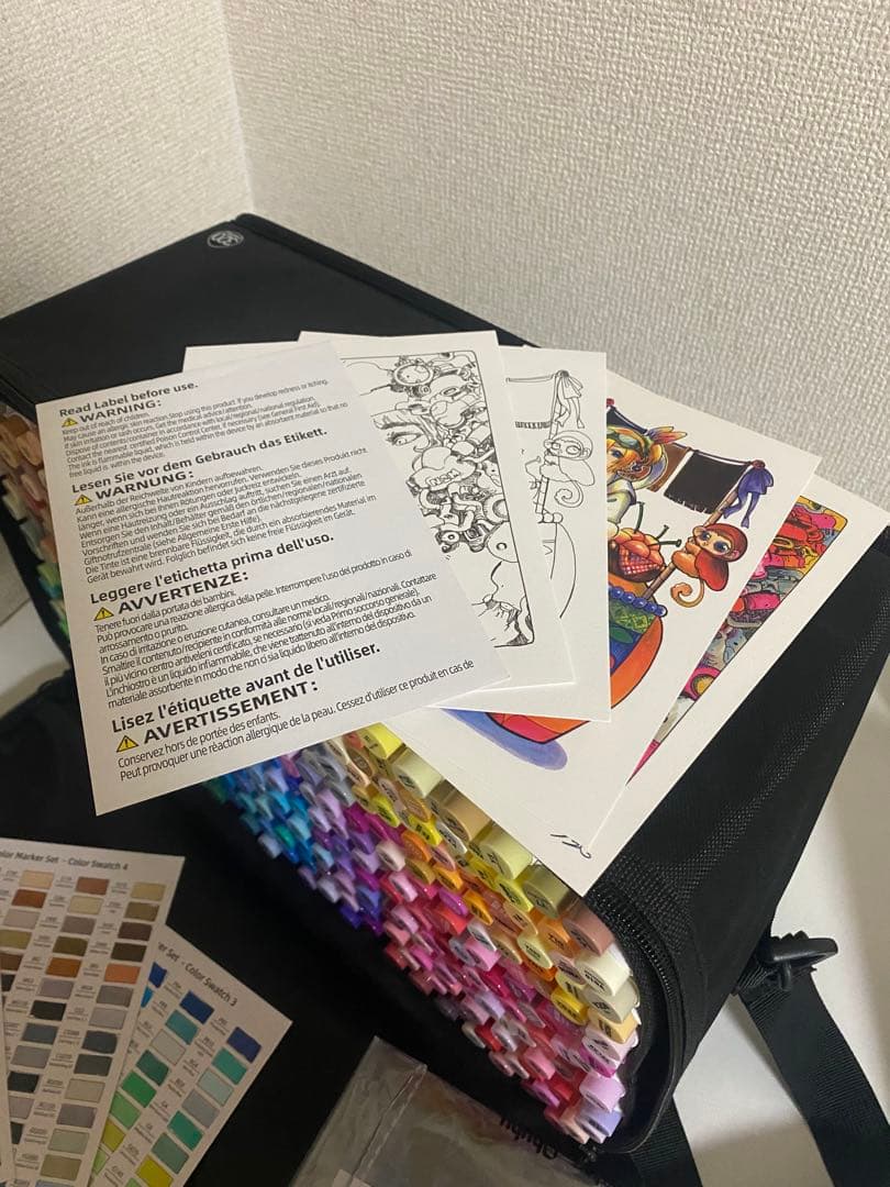 ohuhuマーカー　ペンホルダーセット