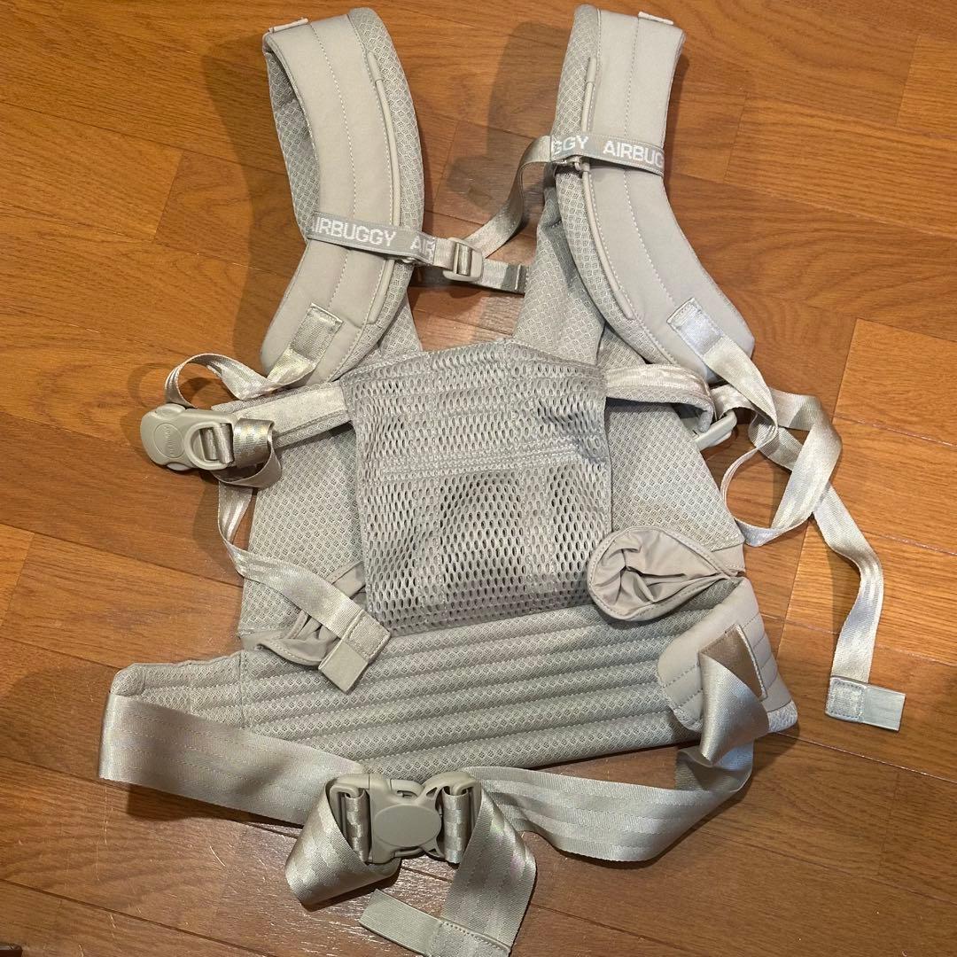 AIRBUGGY エアバギー 抱っこ紐 サンドアッシュ