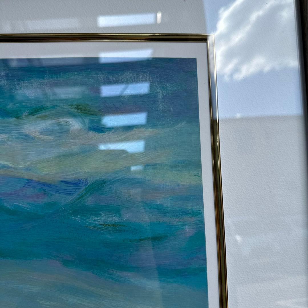 DON HATFIELD 『愛し児』 シルクスクリーン 大型 絵画 引き取り歓迎