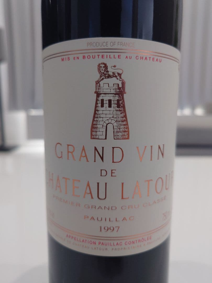 未開栓 シャトー ラトゥール 1997 750ml CHATEAU LATOUR