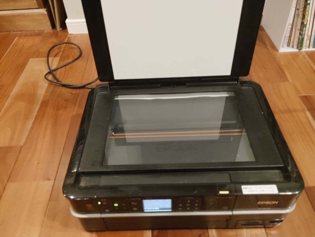 エプソン EP-802A 本体 通電確認済み インク6個付き（IC50互換）