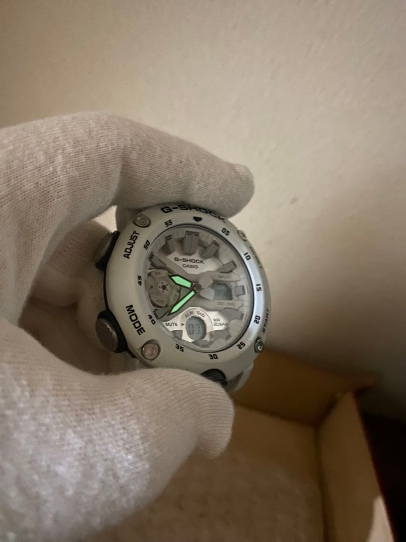 【 電池新品　美品 】GA-2000S-7AJFカーボンコアガード